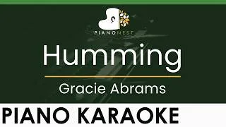 Thumbnail: Gracie Abrams - Humming - LOWER Key (Piano Karaoke Instrumental)
