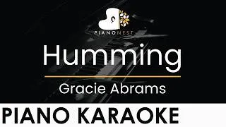 Thumbnail: Gracie Abrams - Humming - Piano Karaoke Instrumental Cover with Lyrics