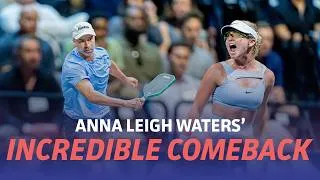 Thumbnail: Anna Leigh Waters OWNED This Tennis Legend #pickleball #annaleighwaters #tennis