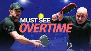 Thumbnail: Agassi vs Roddick: The Most INTENSE Pickleball Game EVER!