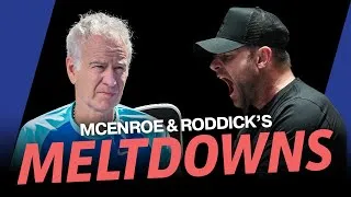 Thumbnail: 🫢 Things Get HEATED With John McEnroe and Andy Roddick During Pickleball Match
