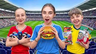 Thumbnail: EATING only WORLD CUP FOOD ⚽️
