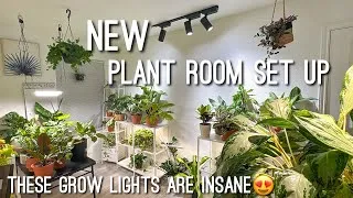 Thumbnail: Rearranging My ENTIRE Plant Room for New Affordable Grow Lights by SANSI (Chaos + Reveal)