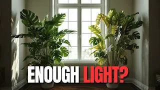 Thumbnail: Are You Giving Your Plants Enough Light? ☀️ | Houseplant Light Guide