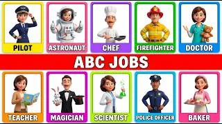 Thumbnail: Alphabet Occupations - ABC Jobs for Kids | Learn the Alphabet with Jobs & Occupations