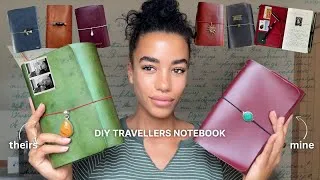 Thumbnail: DIY travellers notebook in under 1 hour | how to make your dream journal at home
