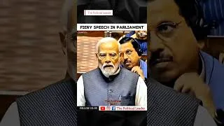 Thumbnail: Arvind Kejriwal || Fiery Speech in Parliament || The Political Leader #parliament #loksabha