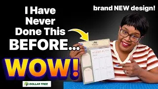 Thumbnail: THIS NEW MAKEOVER…WOW!!  2026 Craft Fair Favorite!  Dollar Tree Planner Hack!!
