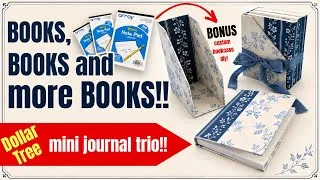 Thumbnail: YOUR NEXT CRAFT FAIR BESTSELLER?!  Mini Books From Dollar Tree Notepads!