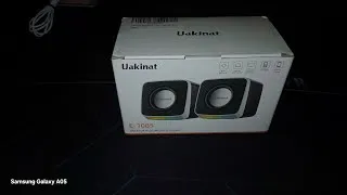 Thumbnail: Unboxing of Uakinnat Light up USB Speakers