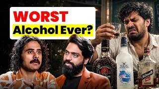 Thumbnail: Best vs WORST Indian Drinks | Bro Code, Old Monk, Whiskey & more @mixitupwithmendi | TPH