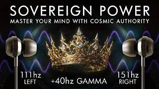 Thumbnail: Sovereign Power - 40 Hz Gamma Binaural Beats - Master Your Mind With Cosmic Authority