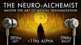 Thumbnail: The Neuro-Alchemist - 11 Hz Alpha Binaural Beats - Master The Art of Mental Transmutation