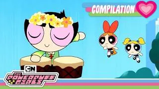 Thumbnail: Buttercup Goes Hippie 🌼 | Powerpuff Girls End of Summer Compilation | Cartoon Network