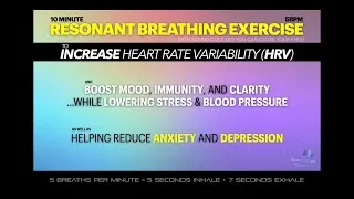 Thumbnail: HRV Resonant Breathing Exercise: 5 BPM with SOUND CUES