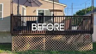 Thumbnail: Small Deck Gets MASSIVE Makeover! - Full Build Time Lapse