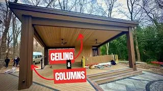 Thumbnail: Custom Backyard Pavilion | Columns & Ceiling Build - GLASS HOUSE EP 7