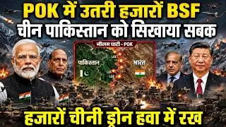 Thumbnail: India vs China in POK? Neelum Valley Tensions, UN Warning & Border Military Build-Up Explained
