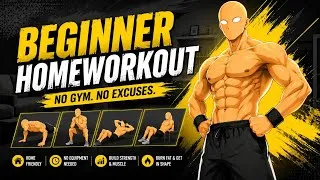 Thumbnail: Complete Home Workout plan for Beginners | Full Body Training | bodyweight training.