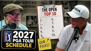 Thumbnail: The Open Championship Top 10 | Who's Your Pick | 2027 PGA Tour Schedule, What's Going On?