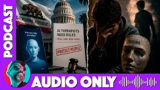 Thumbnail: California vs AI Therapists & When Trauma Becomes an Excuse