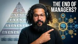 Thumbnail: Jack Dorsey’s “Mini AGI” Thesis: The End of Corporate Hierarchy!?