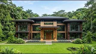 Thumbnail: Created a 3D Mansion From Scratch Using AI! 🤯 #shorts #Theprompthome #home #aianimation