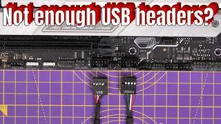 Thumbnail: Not got enough internal USB connectors this is the solution (Lian Li Edge Hub)