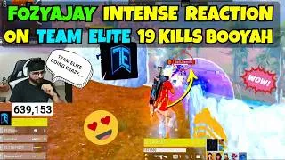 Thumbnail: TG FOZYAJAY REACTION ON TEAM ELITE 19 KILLS | TEAM ELITE