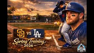 Thumbnail: MLB The Show San Diego Padres vs Los Angeles Dodgers Spring Training 2026
