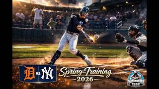 Thumbnail: MLB The Show Detroit Tigers vs New York Yankees Spring Training 2026