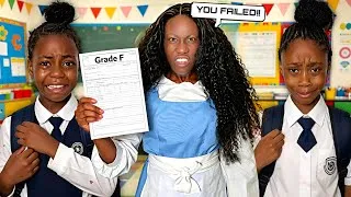 Thumbnail: Mom Found Out TWINS FAILED School... 😱
