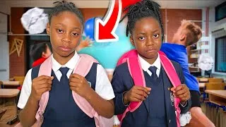 Thumbnail: Sasha & Asher’s  First Day Of Summer School *Goes Wrong* 😱