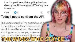 Thumbnail: wives who stayed after an affair