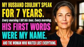 Thumbnail: My Husband Could Not Speak for 7 Years. Every Morning I Bit His Toes. His First Words Were My Name.