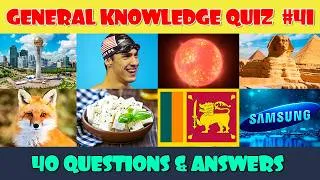 Thumbnail: General Knowledge Trivia Quiz (Part 41)