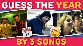 Thumbnail: GUESS THE YEAR BY 3 SONGS 📅 🤔 1 YEAR, 3 SONGS | Music Quiz