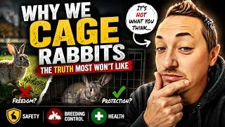 Thumbnail: Why We Cage Rabbits — The Truth Most People Don’t Understand