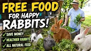 Thumbnail: Feeding Rabbits FREE Food From Around the Property