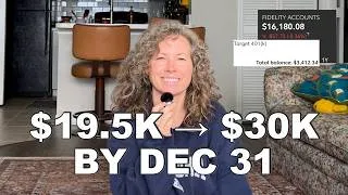 Thumbnail: I Have 4 Months to Go From $19,500 to $30,000 Invested — Here's the Plan