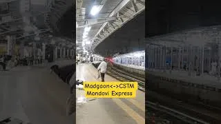 Thumbnail: Food Queen Mandovi Express Train Indian Railway Announcement At Chhatrapati Shivaji Maharaj Terminus