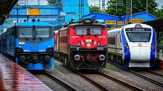 Thumbnail: Fastest VANDE BHARAT V/s Strongest WAG-12: Tebhaga+Shatabdi+Akal Takht+Kumbh+Shaktipunj Express!!