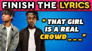 Thumbnail: Finish the lyrics 🎵 2010s Rap Edition (Popular rap songs of 2010 to 2019)