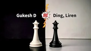 Thumbnail: ✨ Ding, Liren vs. Gukesh ⚡