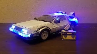 Thumbnail: Unboxing 30th Anniversary Back to the Future Delorean By Diamond Select