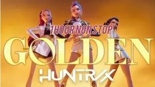 Thumbnail: 1Hour Non-Stop Music GOLDEN | Huntrix - KPOP Demon Hunters 