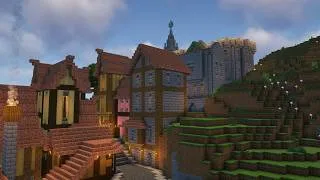Thumbnail: Adding Nine New Living Spaces and a Librarian's Loft to the City Center | Let's Play Minecraft