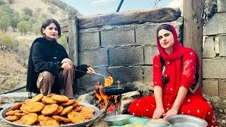 Thumbnail: Traditional Village Cooking: Baking Golden Cookies on the Fire | Authentic Rural Life