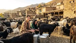Thumbnail: Goat Milking Routine: Making Traditional Bread & Cooking From Scratch