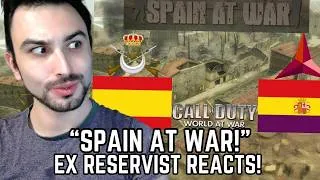 Thumbnail: "SPAIN AT WAR?" - Ex Reservist Reacts to The BEST World at War mod EVER made